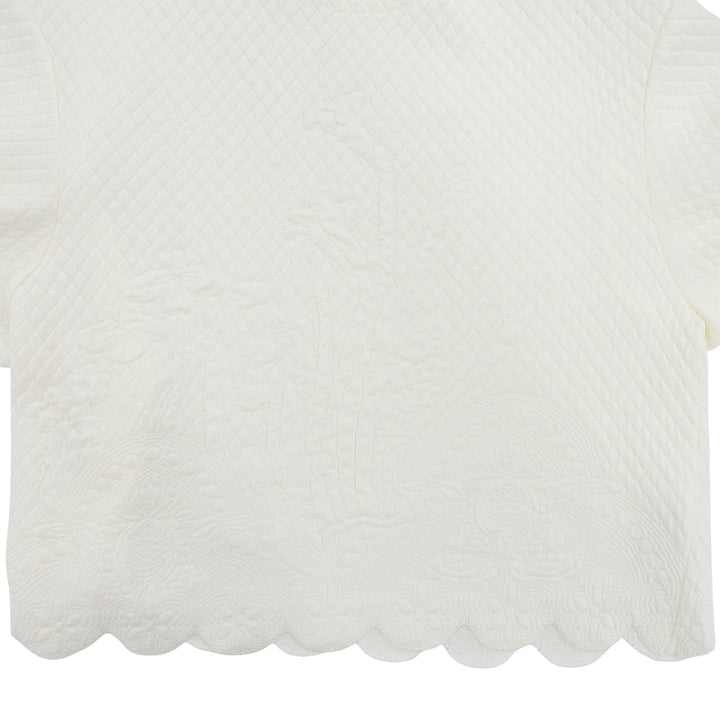 Excellent MAME KUROGOUCHI knit white Women 1 MM21Stainless Steel-KN029