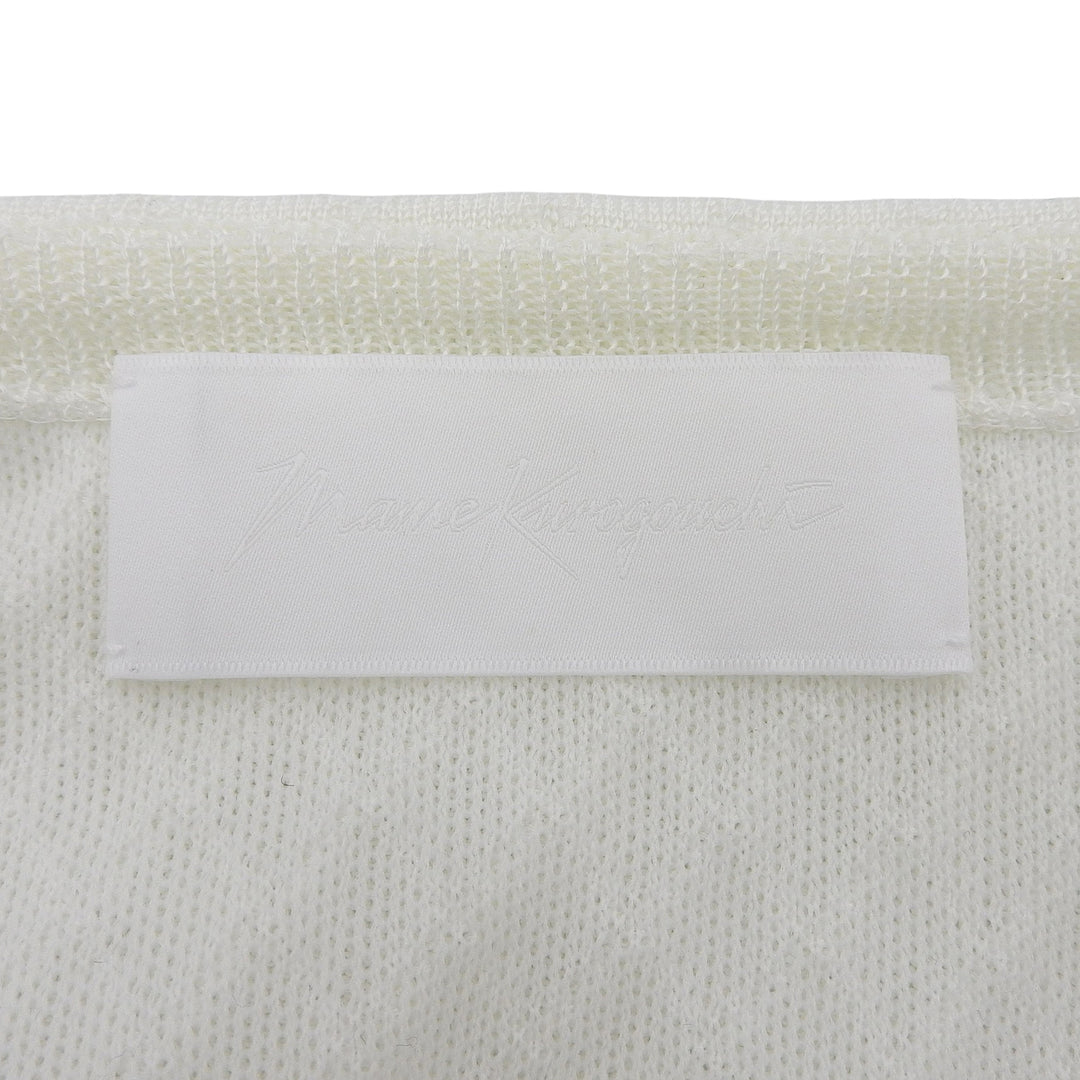 Excellent MAME KUROGOUCHI knit white Women 1 MM21Stainless Steel-KN029