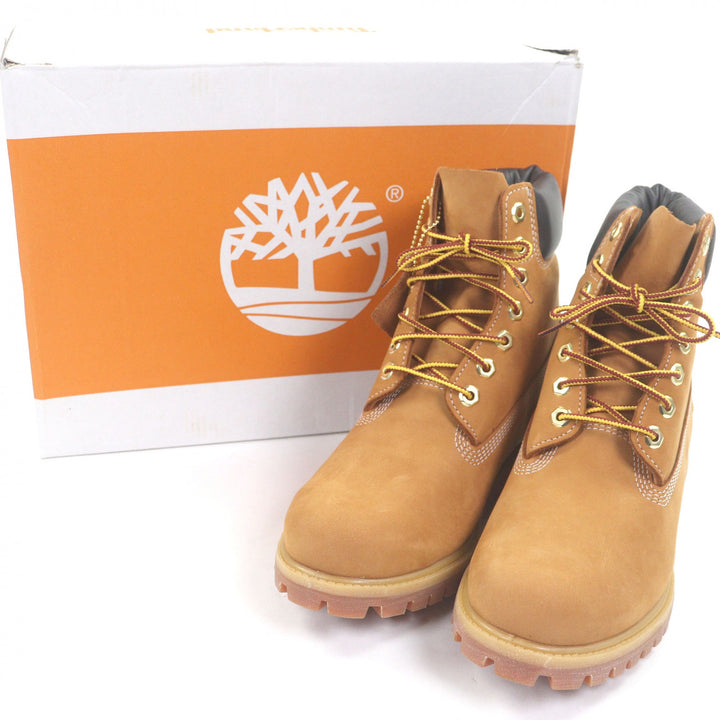 Pristine Timberland Ankle boots 6 inch premium waterproof boots Wit