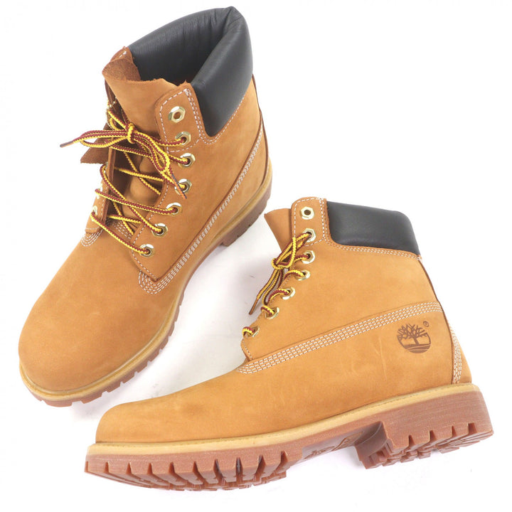 Pristine Timberland Ankle boots 6 inch premium waterproof boots Wit