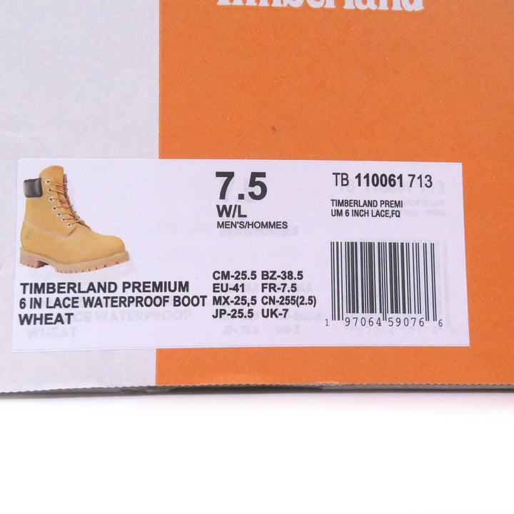 Pristine Timberland Ankle boots 6 inch premium waterproof boots Wit