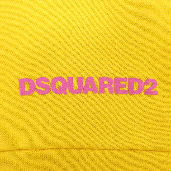 Excellent DSQUARED2 sweat yellow cotton Women XXS S72GU0406