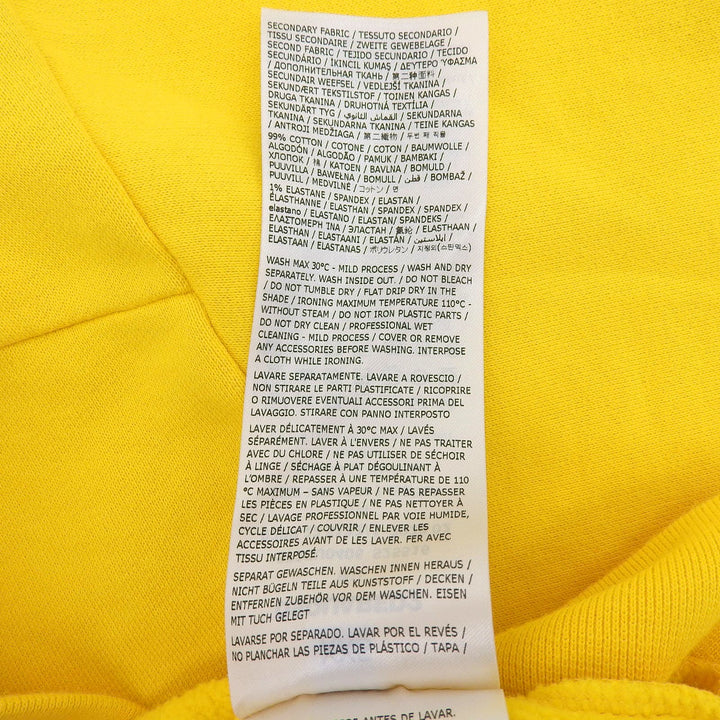 Excellent DSQUARED2 sweat yellow cotton Women XXS S72GU0406