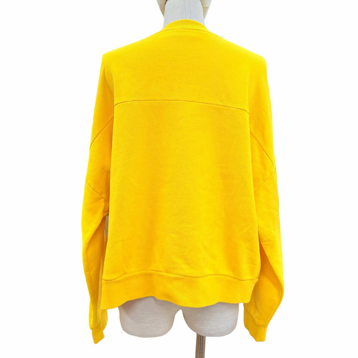 Excellent DSQUARED2 sweat yellow cotton Women XXS S72GU0406