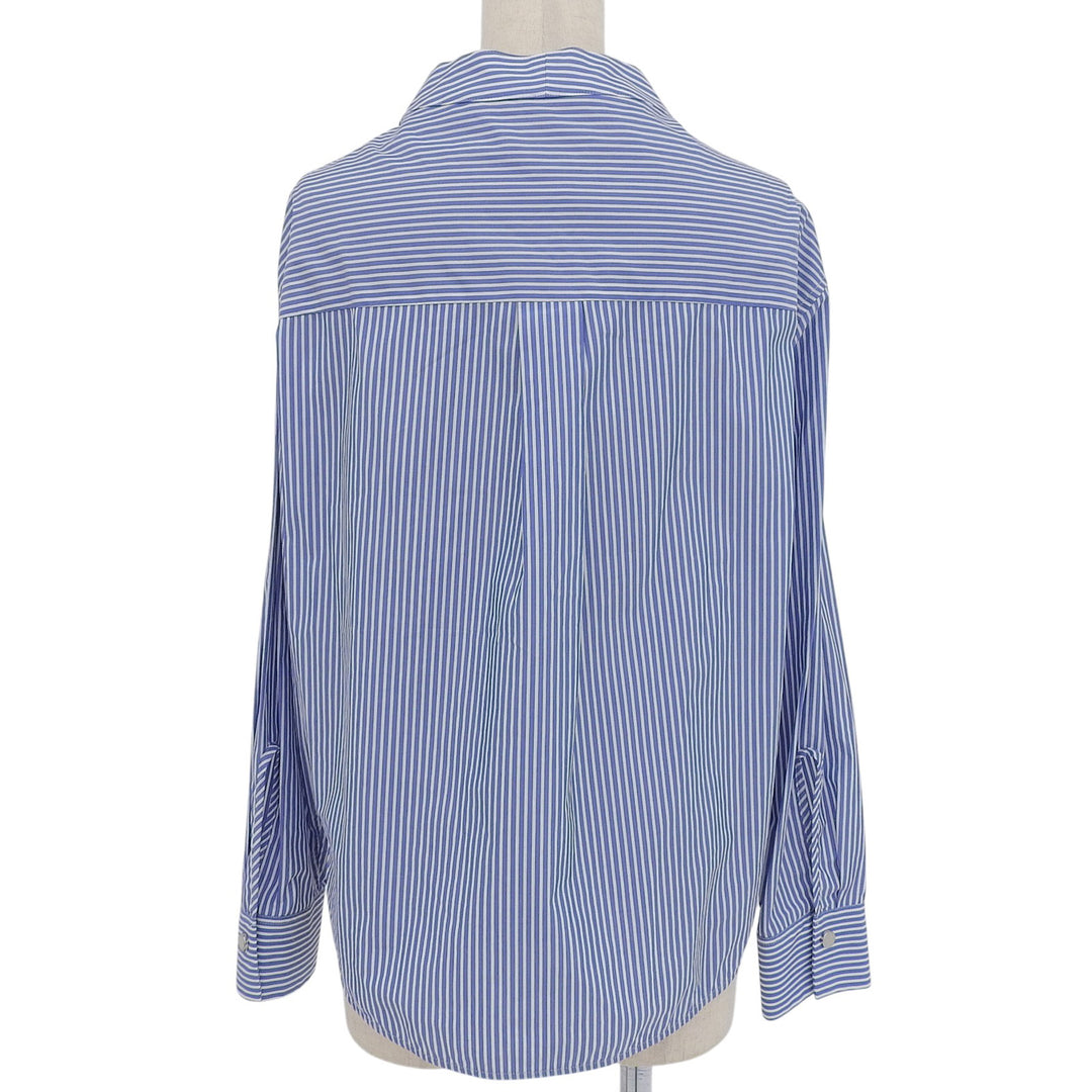 Pristine CINOH Long sleeve shirt blue cotton Women 38