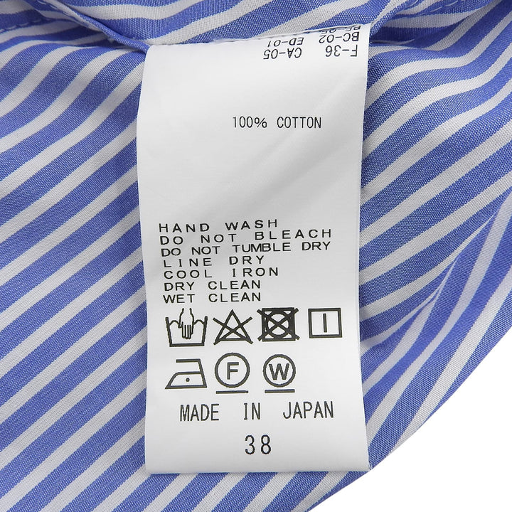 Pristine CINOH Long sleeve shirt blue cotton Women 38