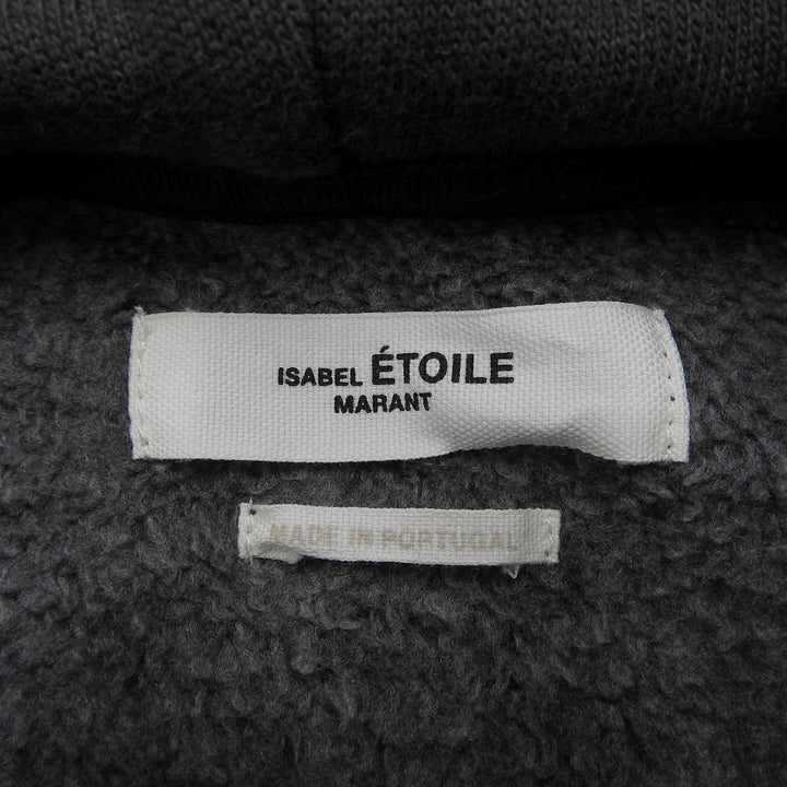 Pristine ISABEL MARANT hoodie Charcoal gray cotton Women 36 SW0031