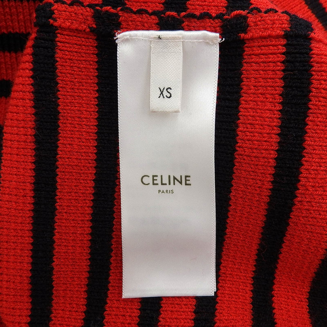 Great CELINE knit Red wool Women XS 2A218954D