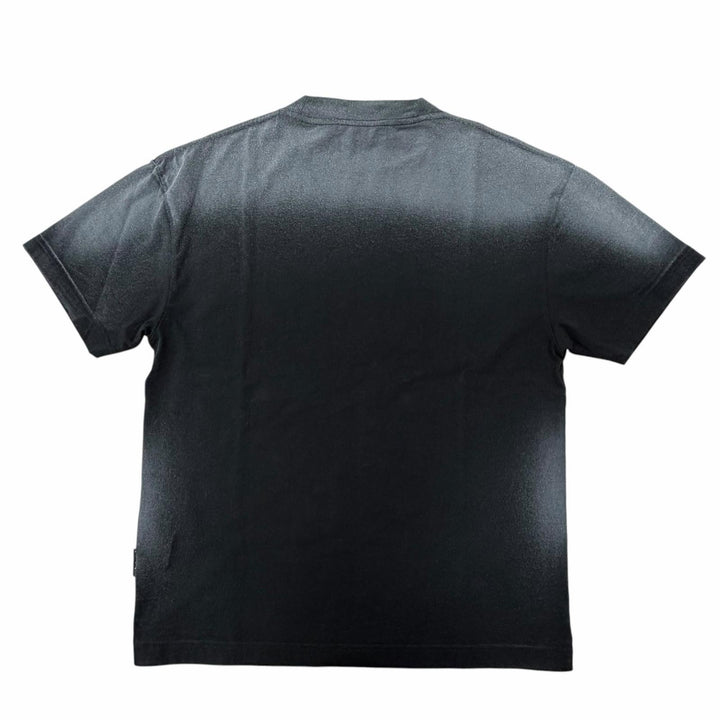 Pristine PALM ANGELS Short sleeve T-shirt PARADISE PALM TEE black cotton mens L