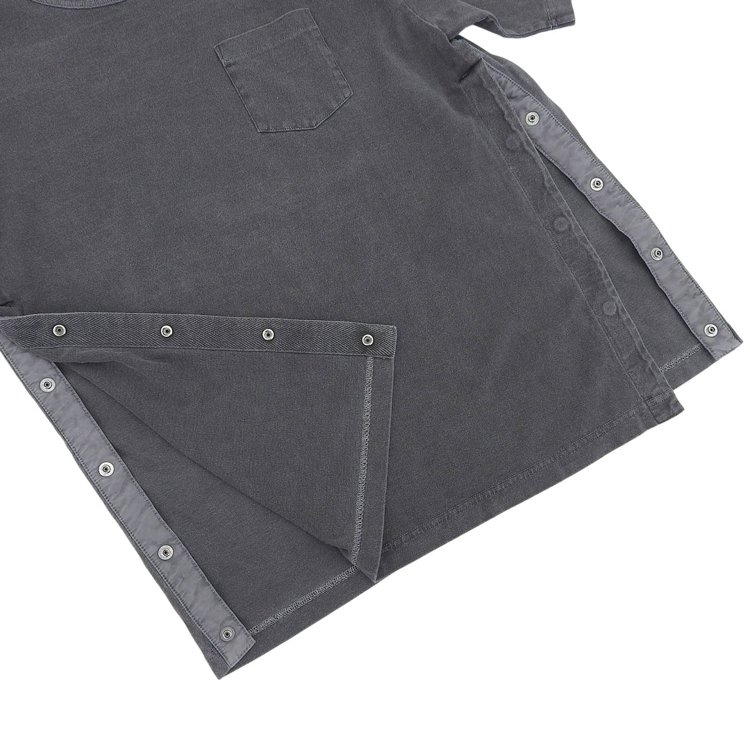 Excellent Sacai Short sleeve T-shirt Charcoal gray cotton mens 1 24-03504