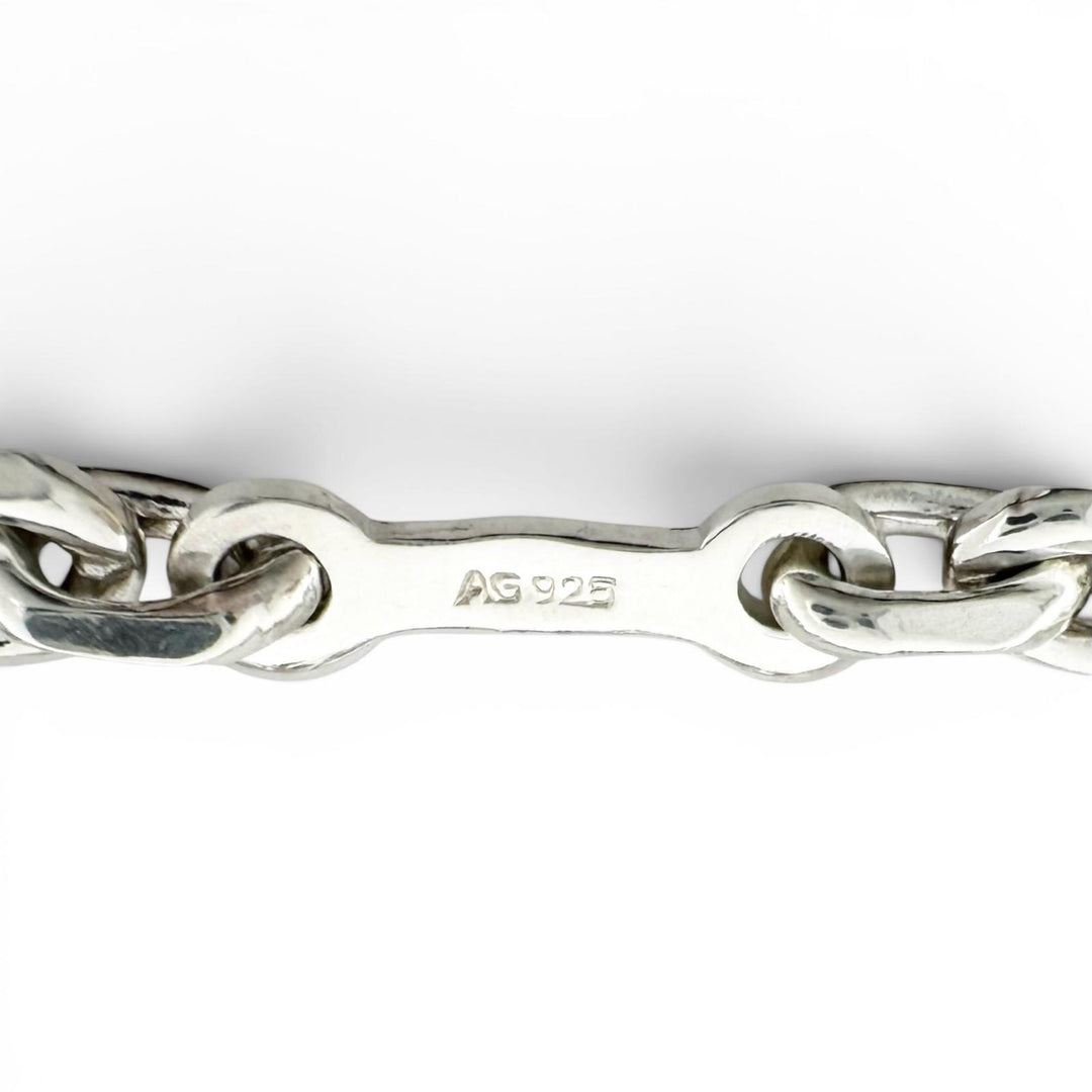 Excellent HERMES Bag charm Shuval Horse Keychain Silver SV925 Women