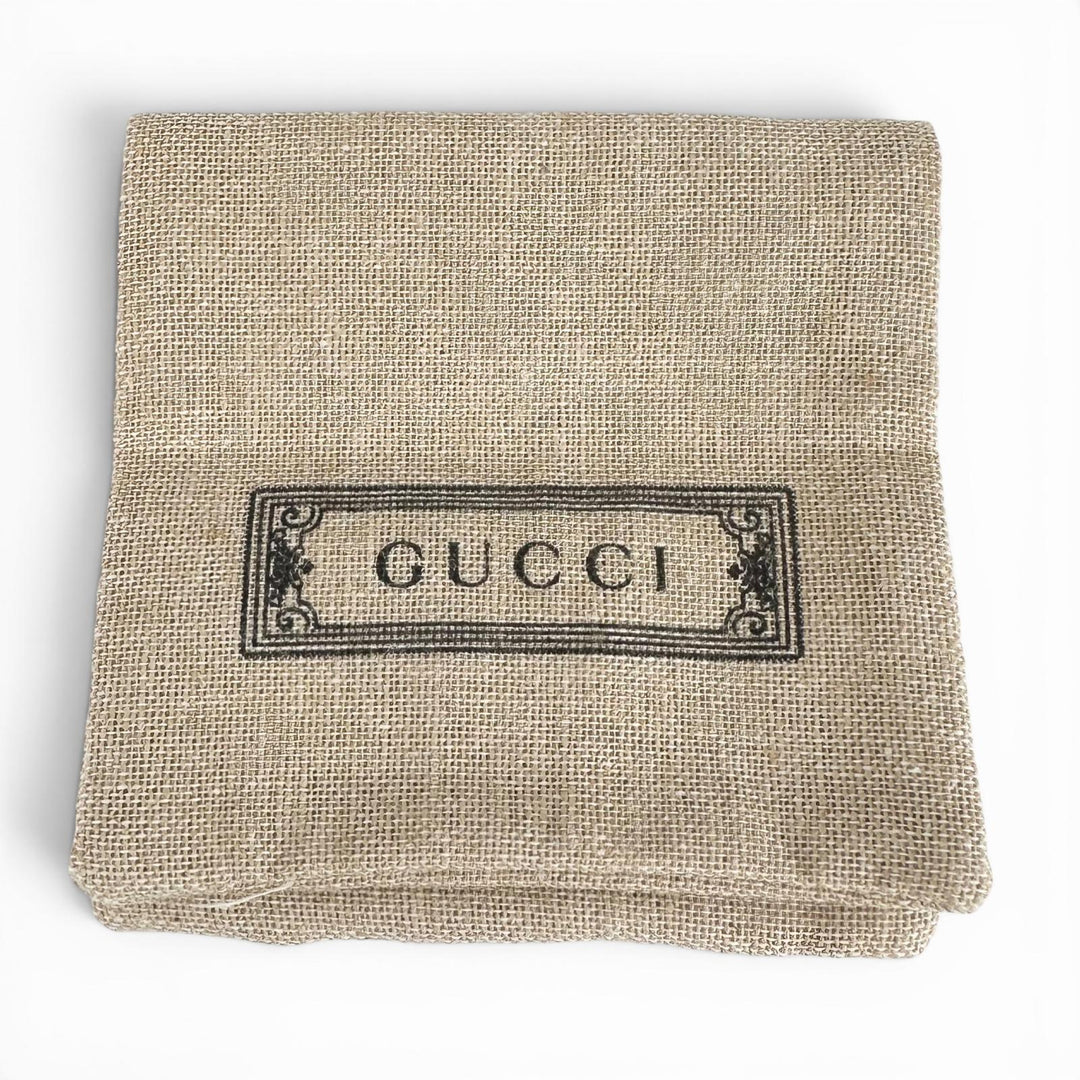 Great GUCCI bracelet Interlocking G Current product Chain Silver AG925 Women 17