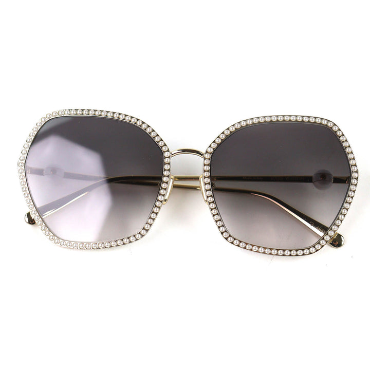 Great LOUIS VUITTON sunglasses LV Pearl gold Women Z2016U 948