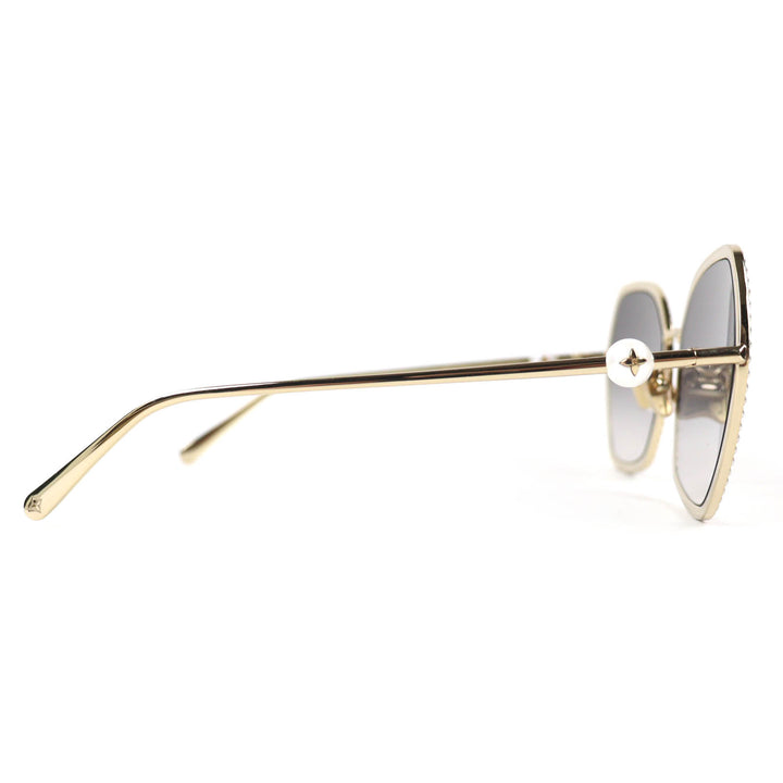 Great LOUIS VUITTON sunglasses LV Pearl gold Women Z2016U 948