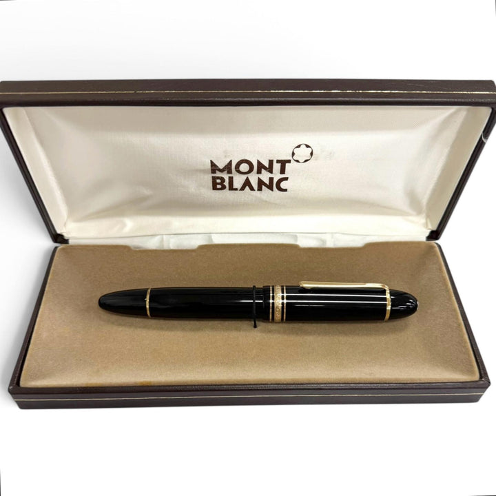 Very Good MONTBLANC fountain pen Meisterstück 149 Cap type black