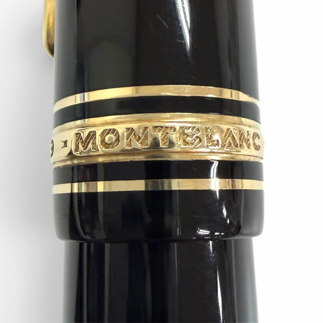 Very Good MONTBLANC fountain pen Meisterstück 149 Cap type black
