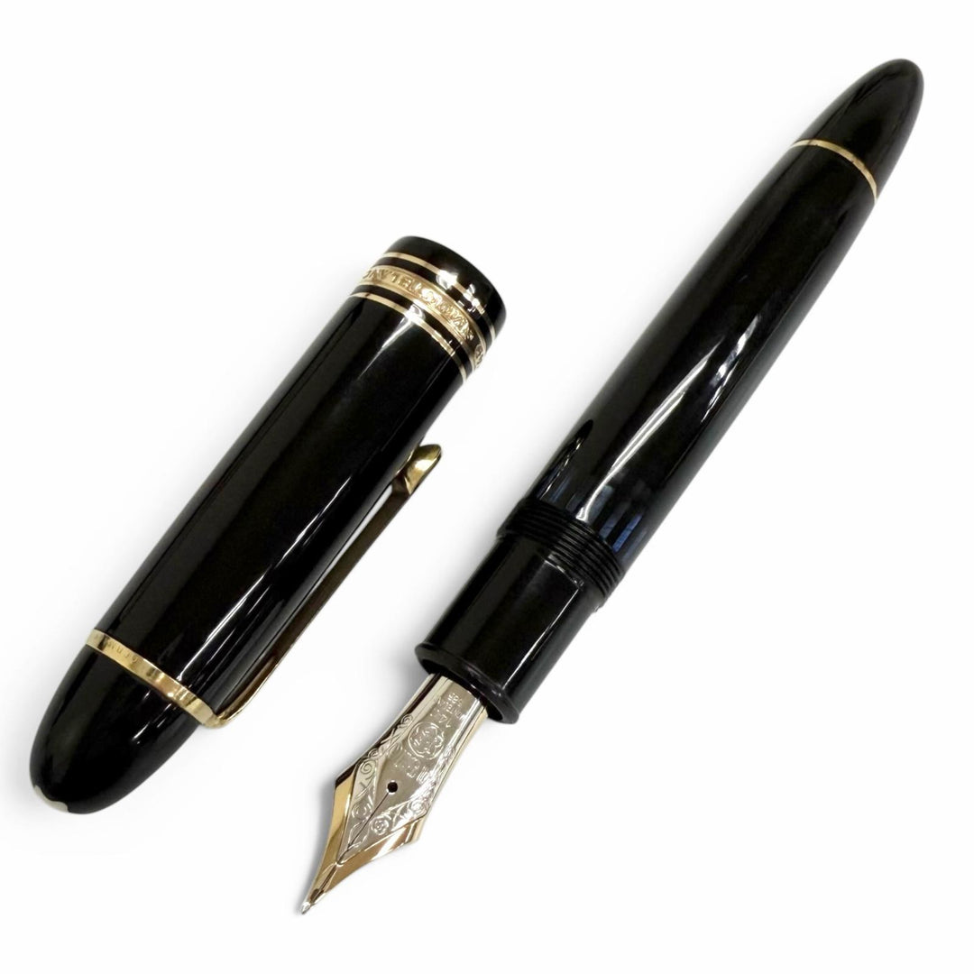 Very Good MONTBLANC fountain pen Meisterstück 149 Cap type black