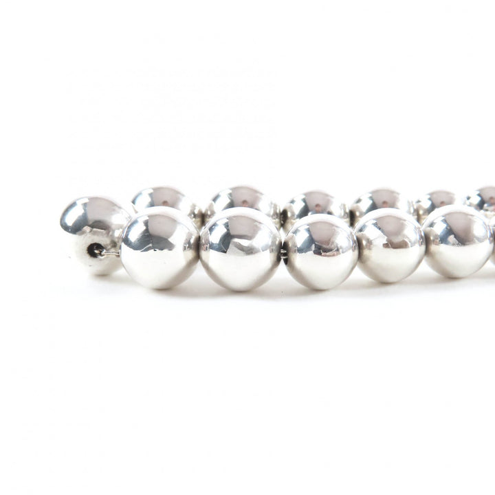 Great TIFFANY&Co. Necklace Graduated Ball Necklace Silver 925 Women