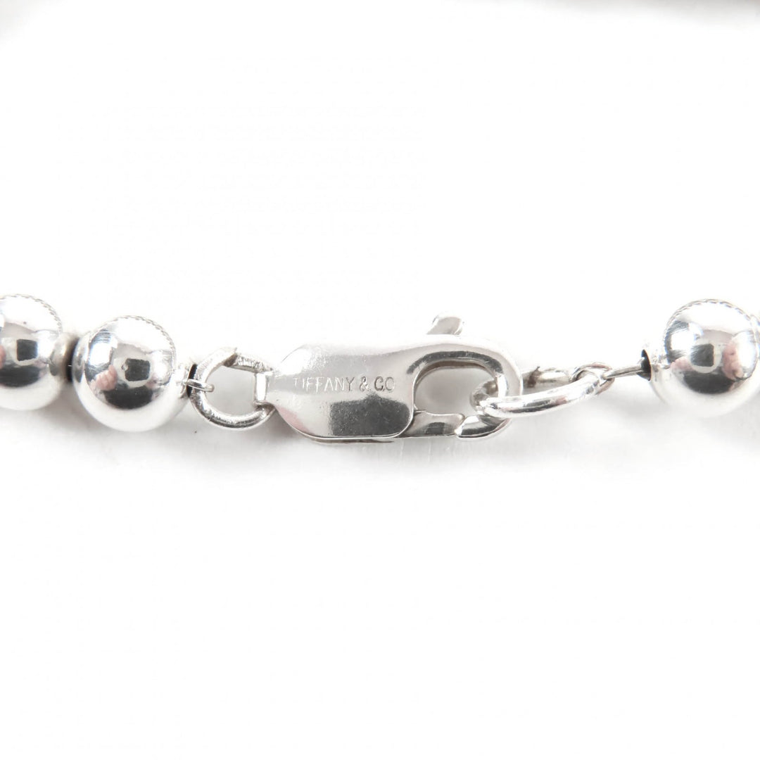 Great TIFFANY&Co. Necklace Graduated Ball Necklace Silver 925 Women