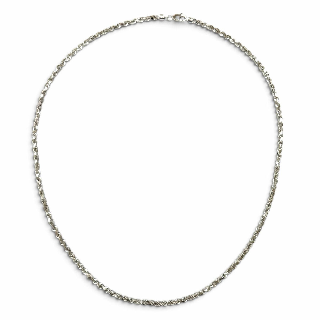 Great AVALANCHE Necklace rope White gold 10K mens