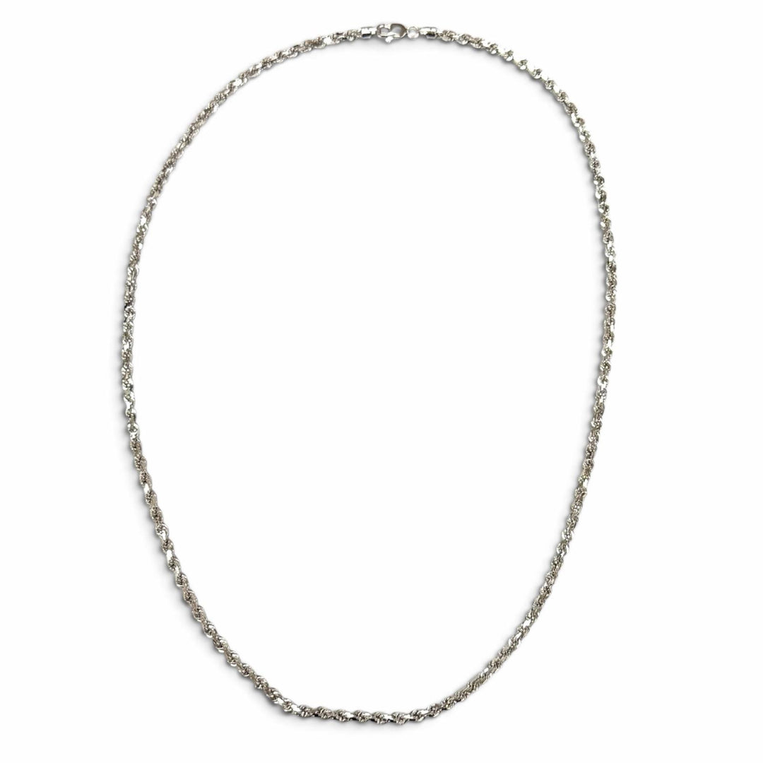 Great AVALANCHE Necklace rope White gold 10K mens