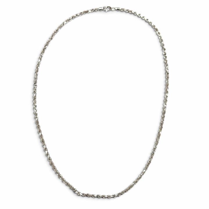 Great AVALANCHE Necklace rope White gold 10K mens