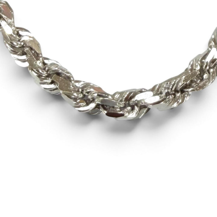 Great AVALANCHE Necklace rope White gold 10K mens