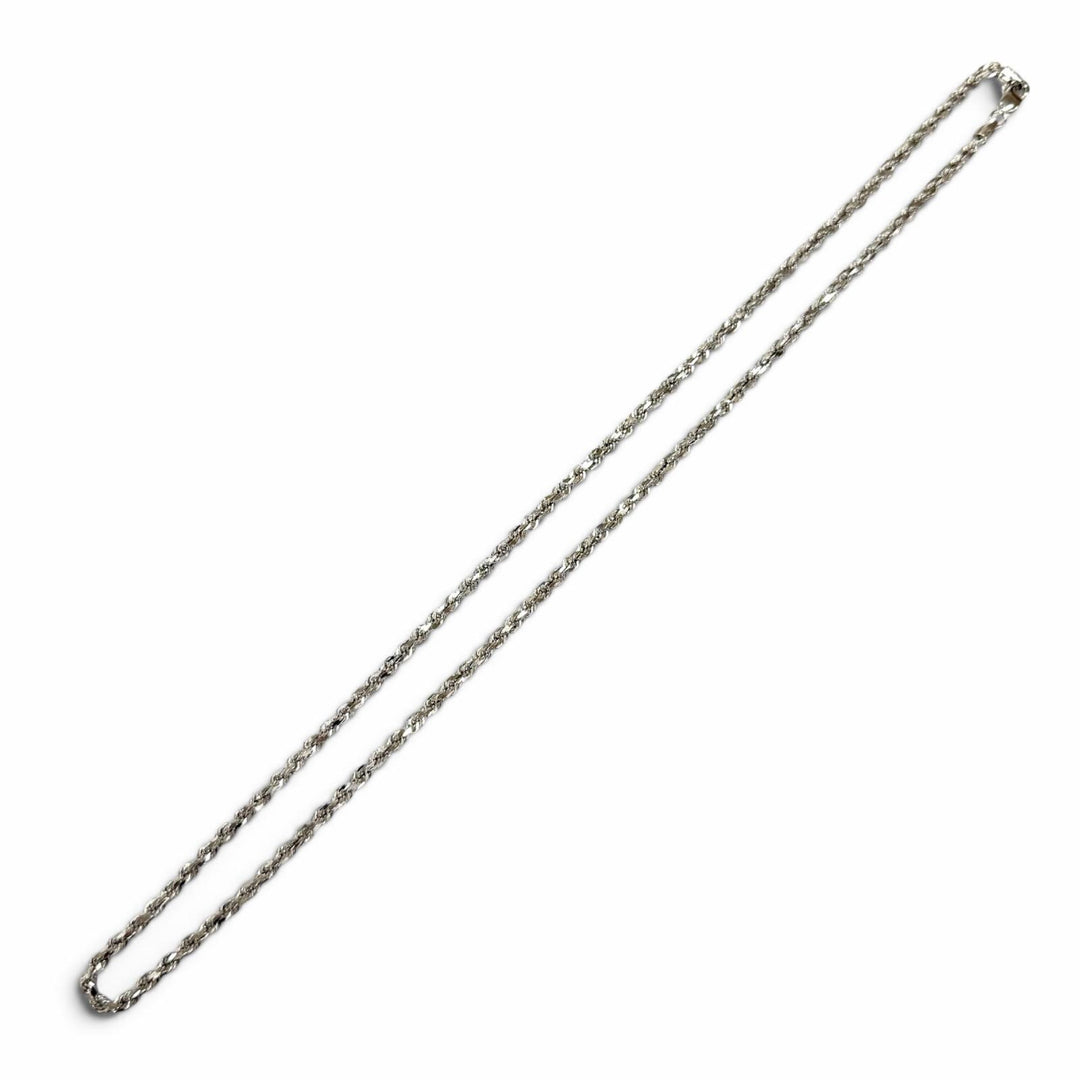 Great AVALANCHE Necklace rope White gold 10K mens