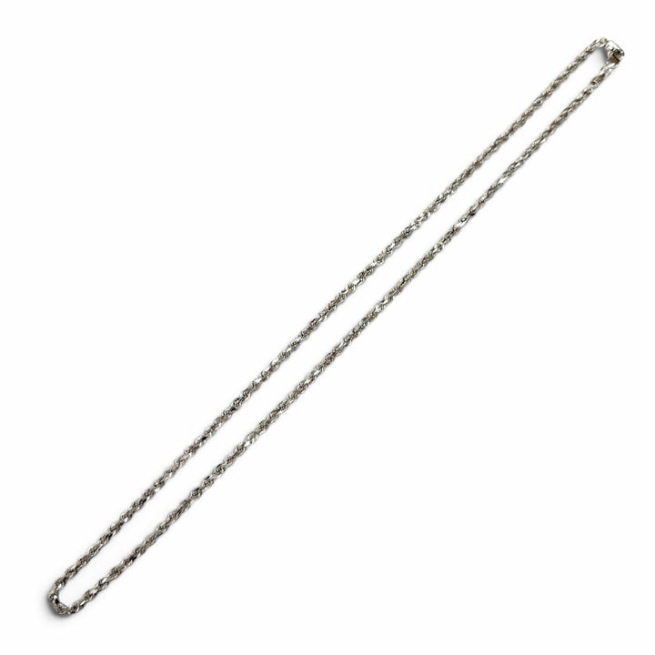 Great AVALANCHE Necklace rope White gold 10K mens