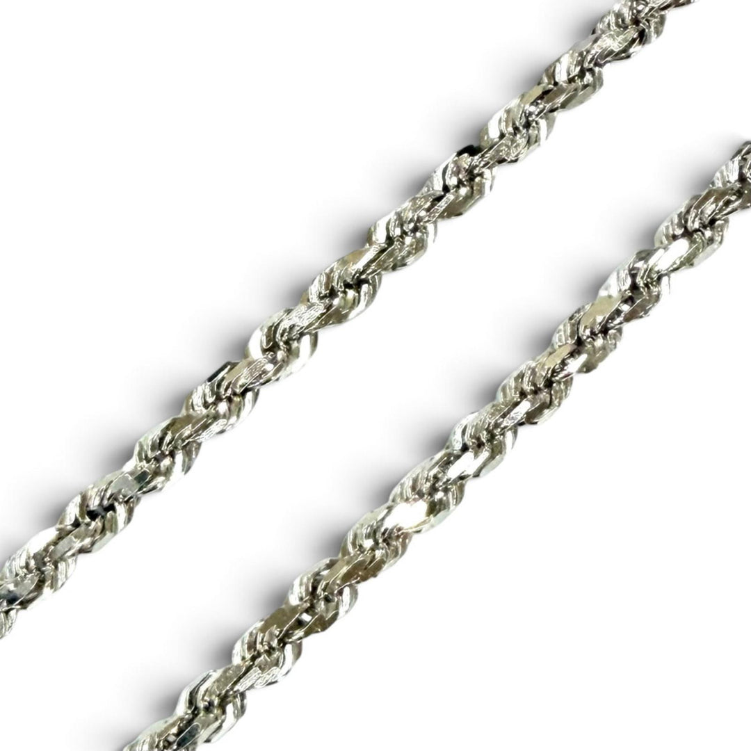 Great AVALANCHE Necklace rope White gold 10K mens