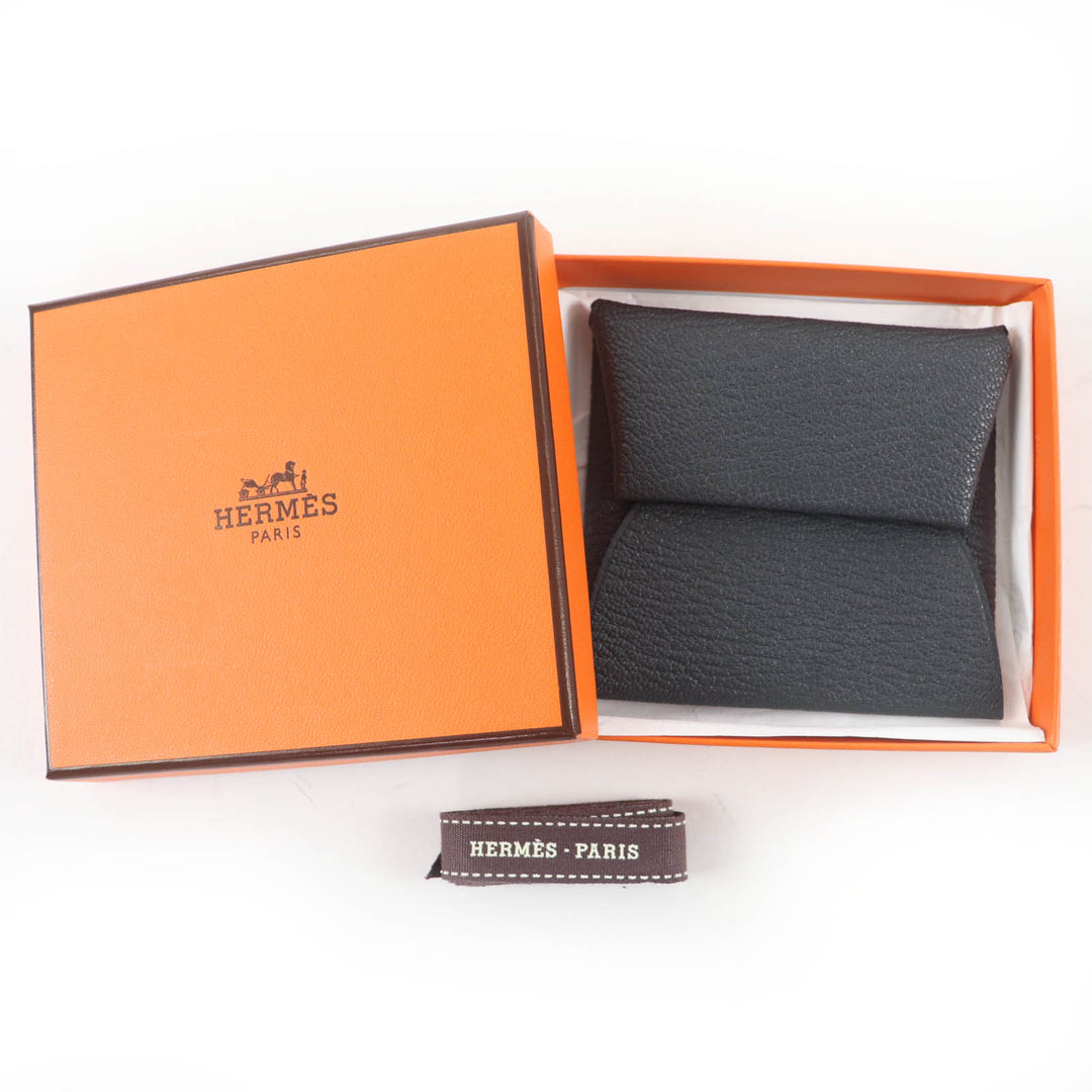 Pristine HERMES Coin case Bastia Verso Shave Women