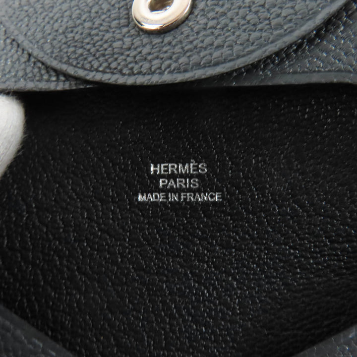 Pristine HERMES Coin case Bastia Verso Shave Women