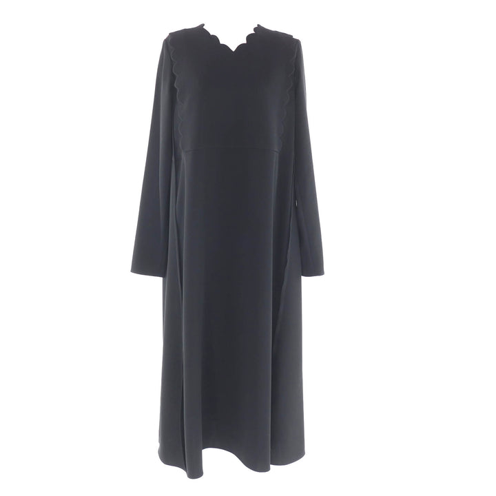 Excellent YOKO CHAN one piece black polyester Women 36 YCD-424-947