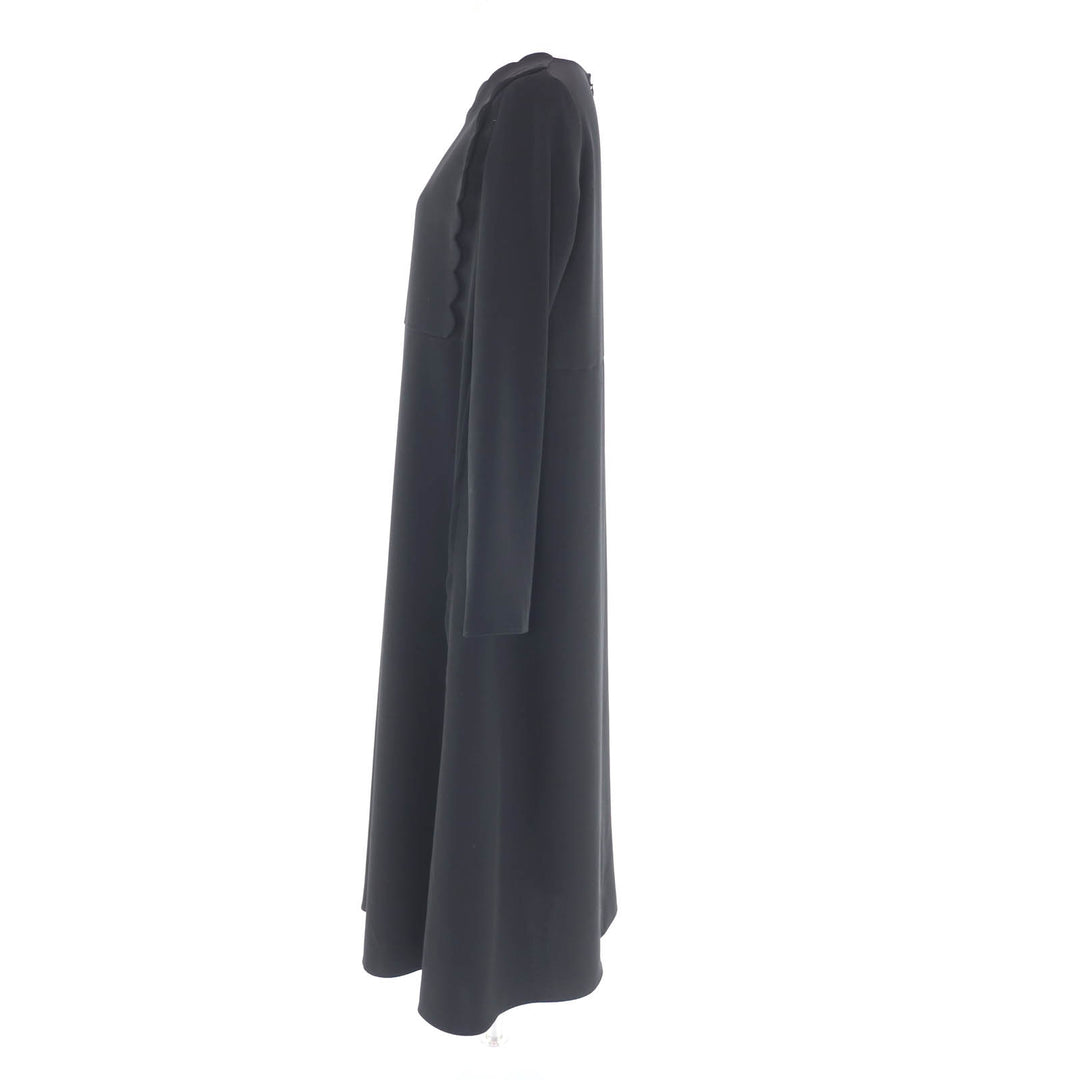 Excellent YOKO CHAN one piece black polyester Women 36 YCD-424-947