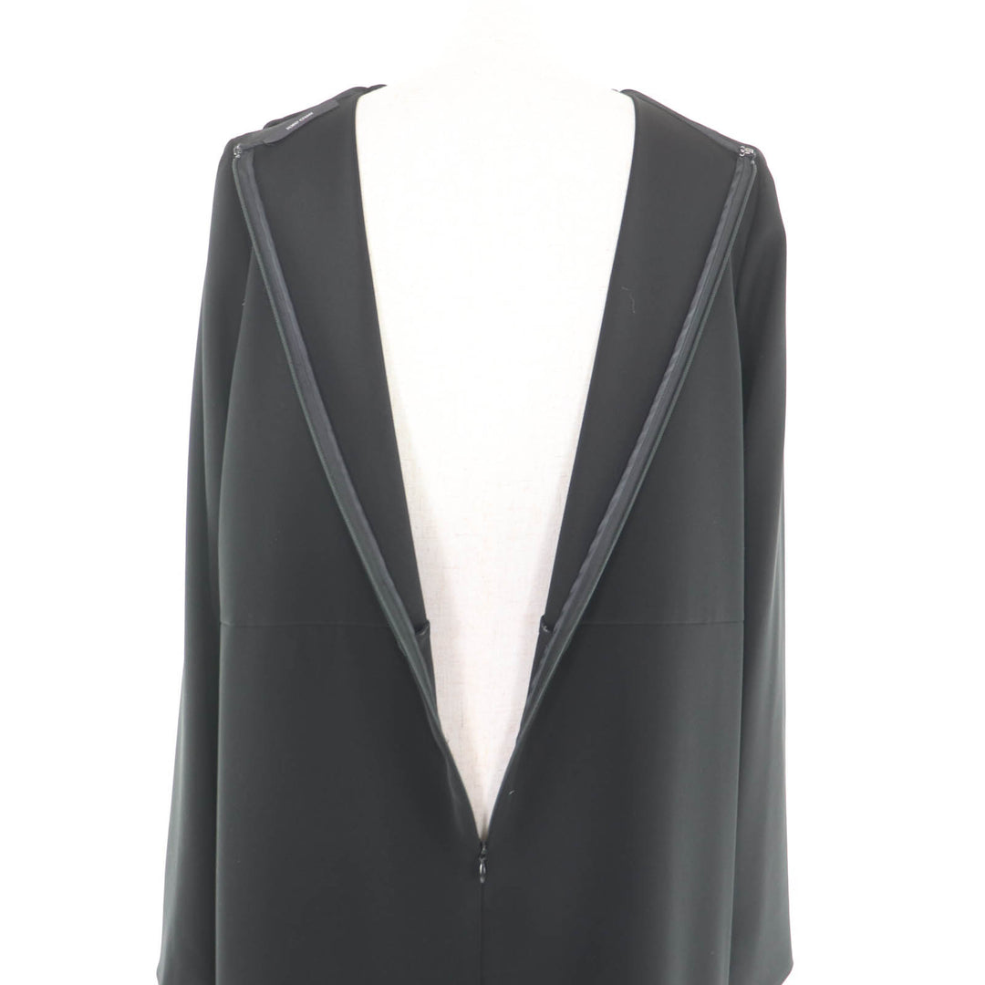 Excellent YOKO CHAN one piece black polyester Women 36 YCD-424-947
