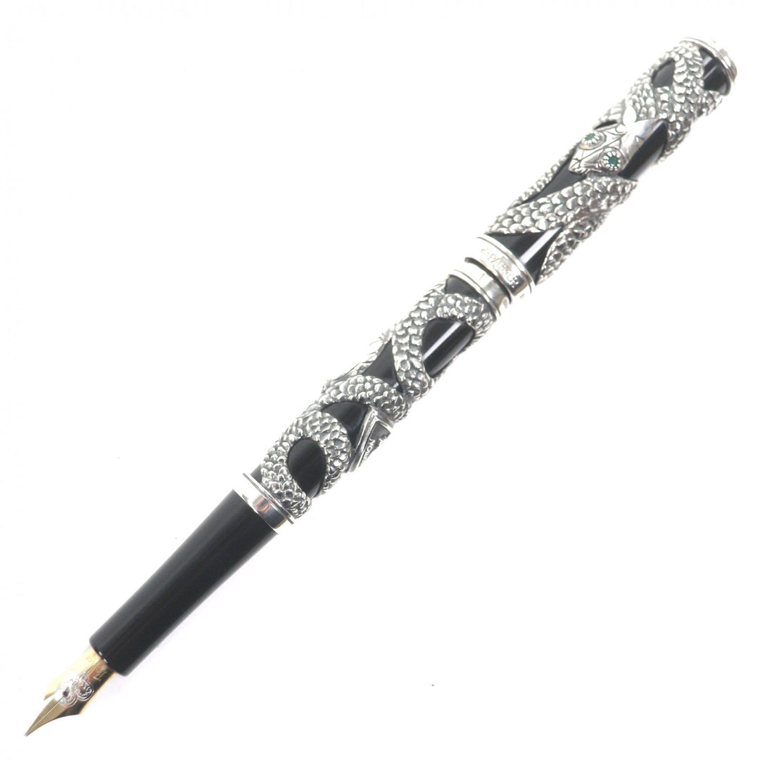 Great PARKER fountain pen Silver 925 mens
