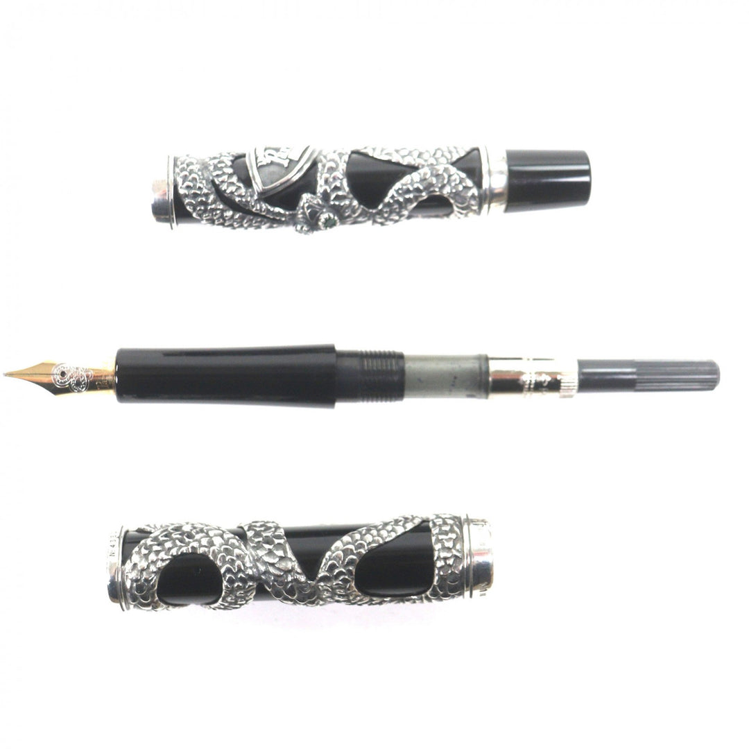 Great PARKER fountain pen Silver 925 mens