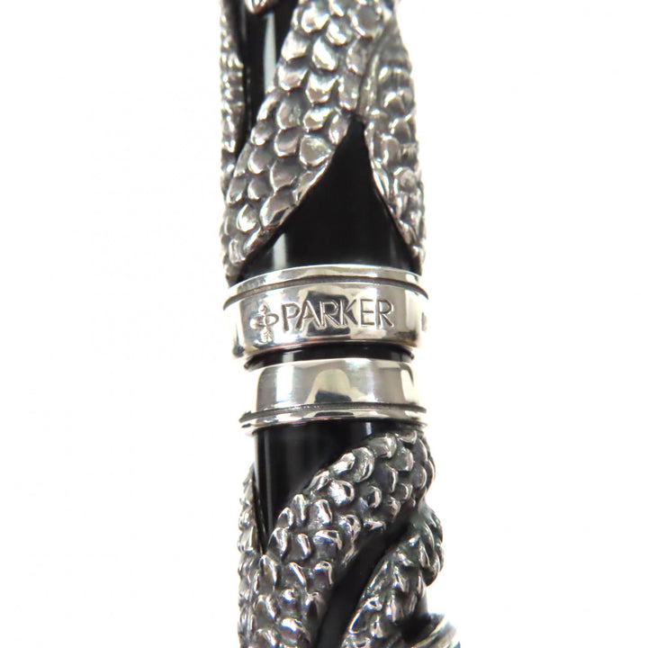 Great PARKER fountain pen Silver 925 mens