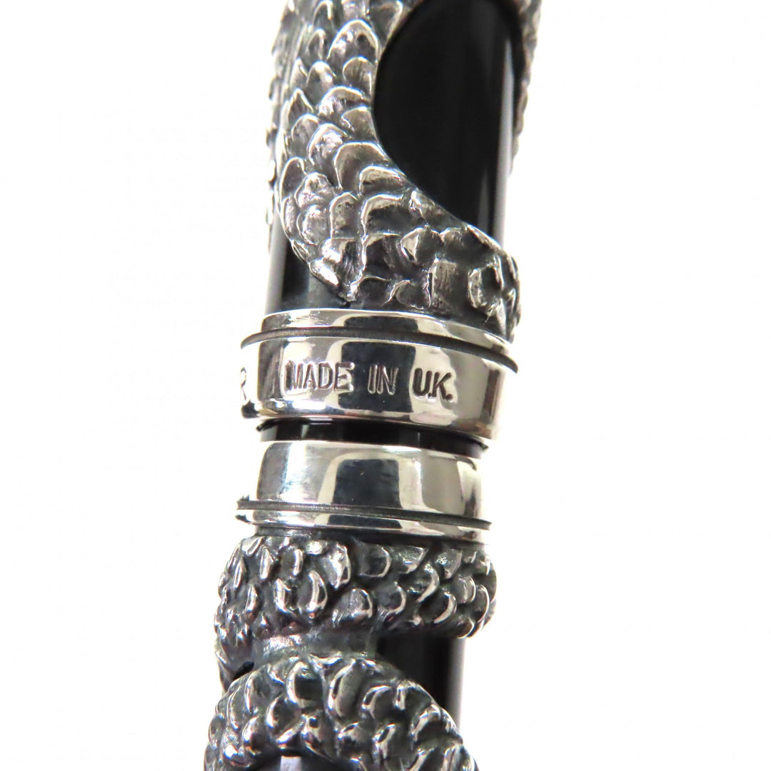 Great PARKER fountain pen Silver 925 mens