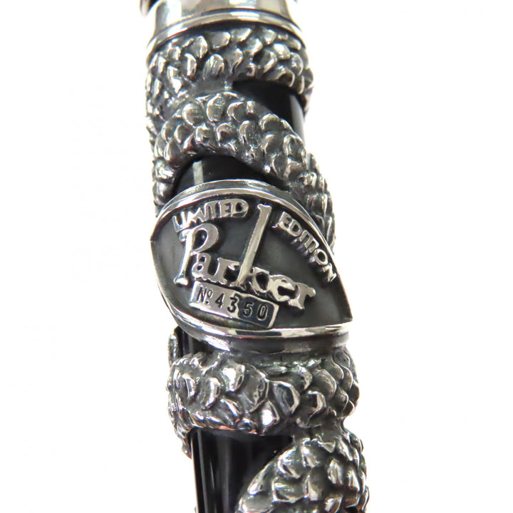 Great PARKER fountain pen Silver 925 mens