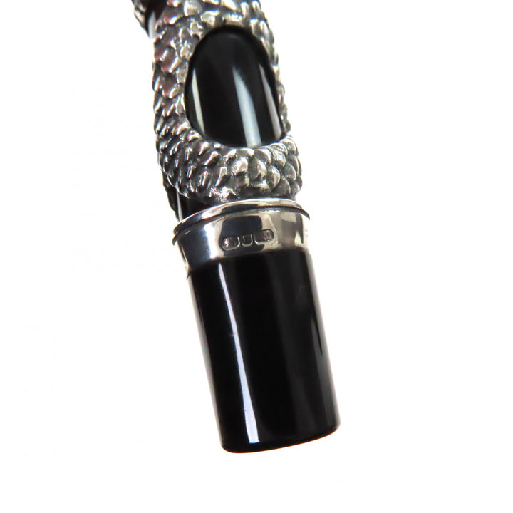 Great PARKER fountain pen Silver 925 mens