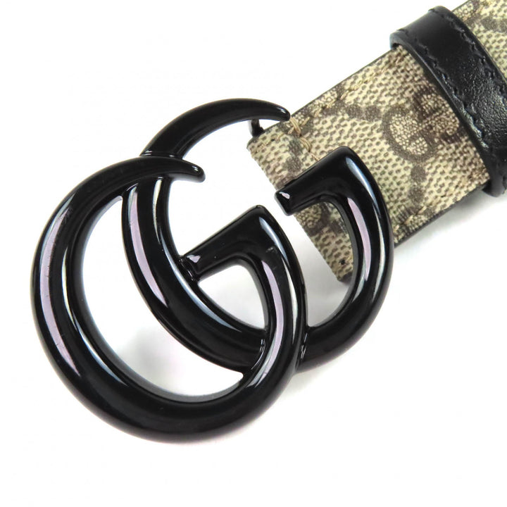 Excellent GUCCI belt GG Marmont GG Supreme beige GG Supreme Women 525040