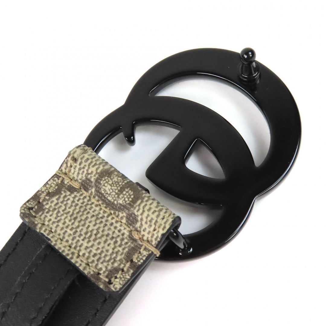 Excellent GUCCI belt GG Marmont GG Supreme beige GG Supreme Women 525040