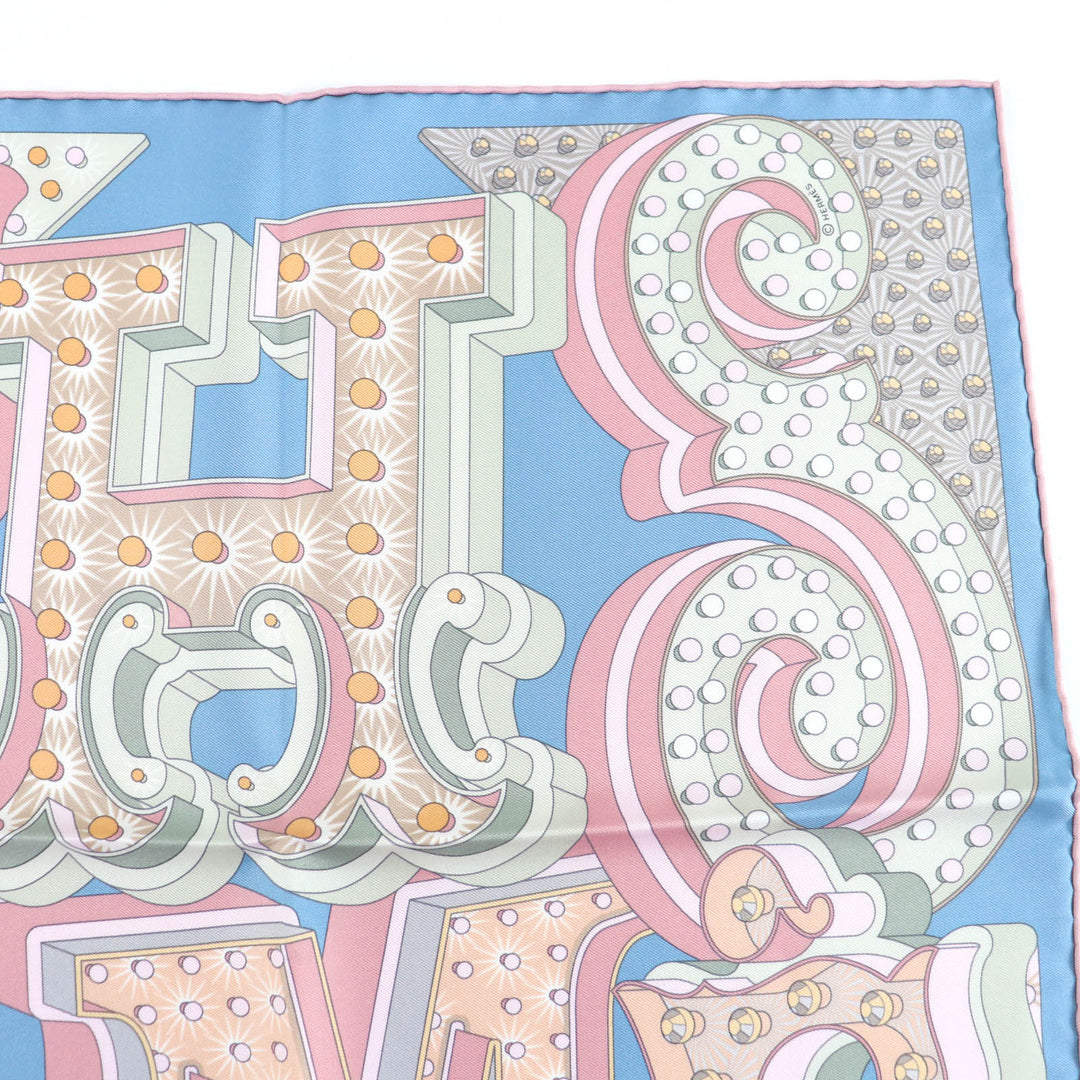 Pristine HERMES scarf HERMES ELECTRIQUE silk Women