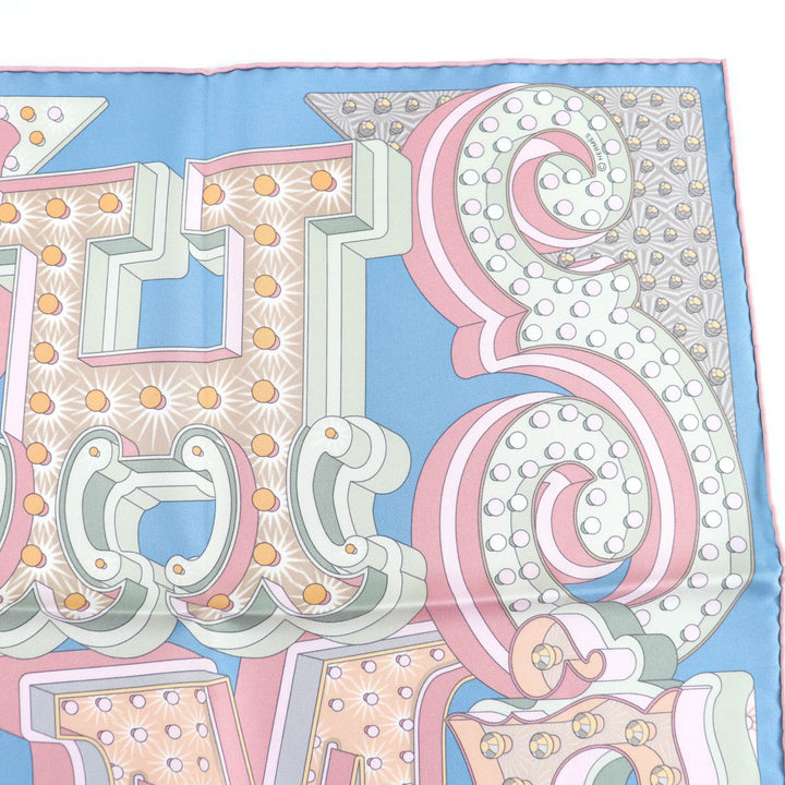 Pristine HERMES scarf HERMES ELECTRIQUE silk Women