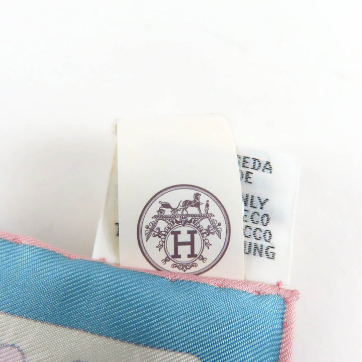 Pristine HERMES scarf HERMES ELECTRIQUE silk Women