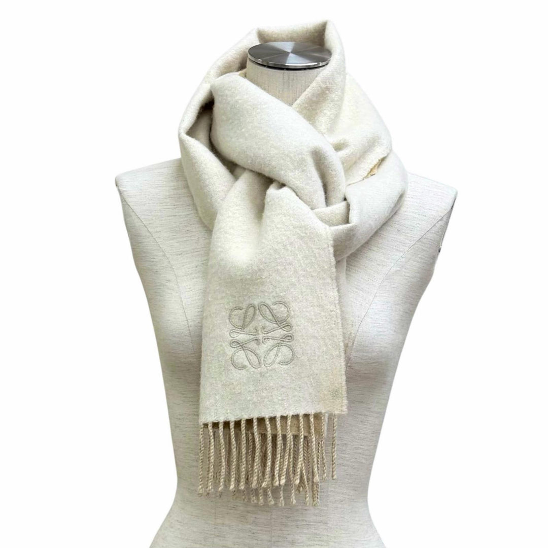 Very Good LOEWE Scarf bicolor scarf wool Women F810250X01