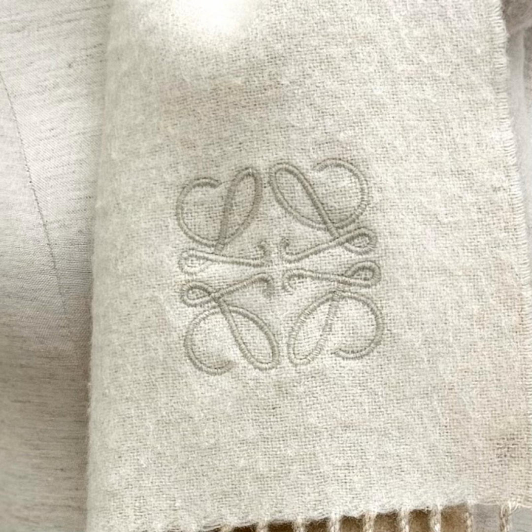 Very Good LOEWE Scarf bicolor scarf wool Women F810250X01