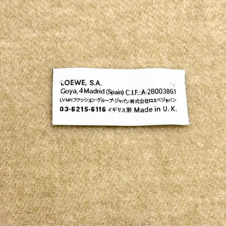 Very Good LOEWE Scarf bicolor scarf wool Women F810250X01