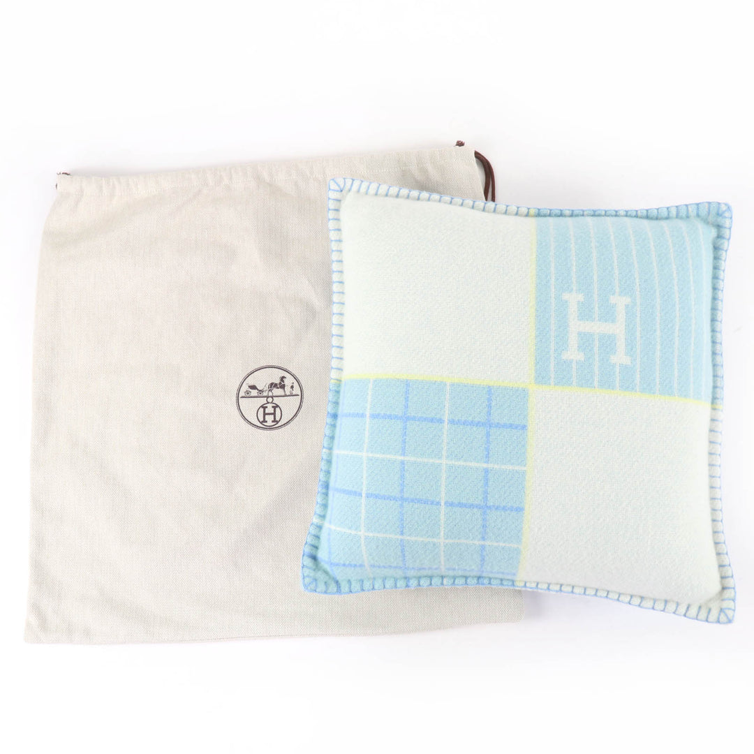 Excellent HERMES cushion Avalon Cabriolet Current product wool Women